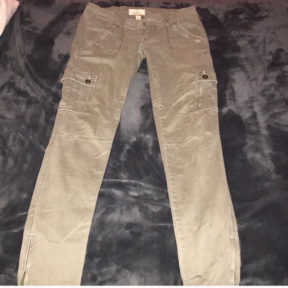 Hollister Denim - Hollister Olive Jeans